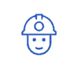 Happy Worker Icon